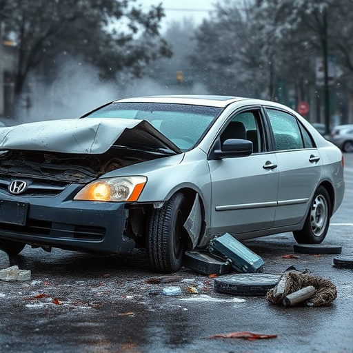 car crash damage