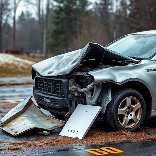 car crash damage