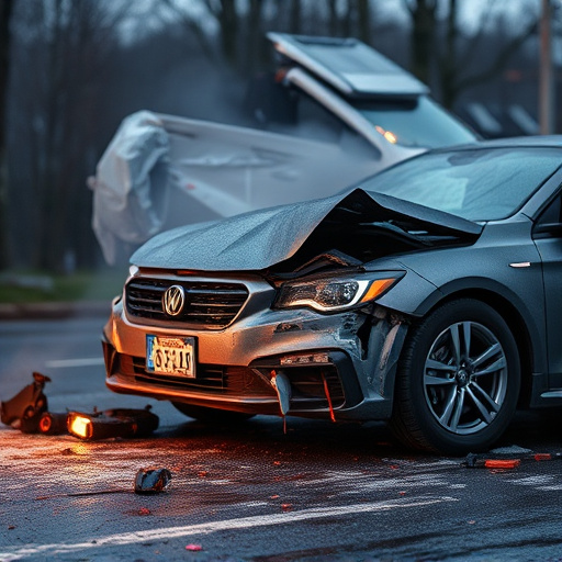car crash damage