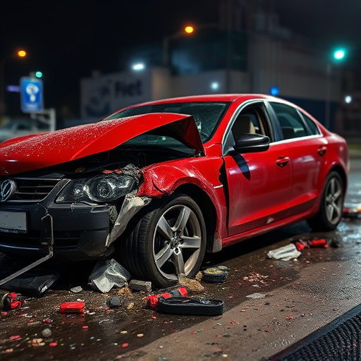 car crash damage
