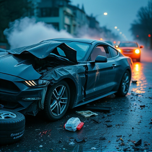 car crash damage