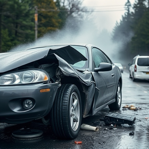 car crash damage
