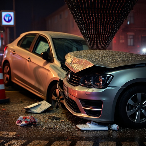 car crash damage