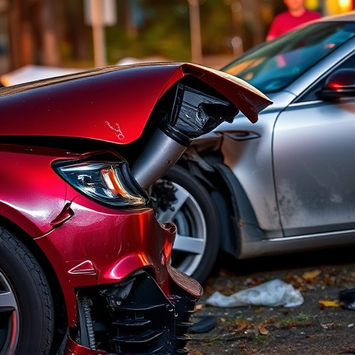 car crash damage
