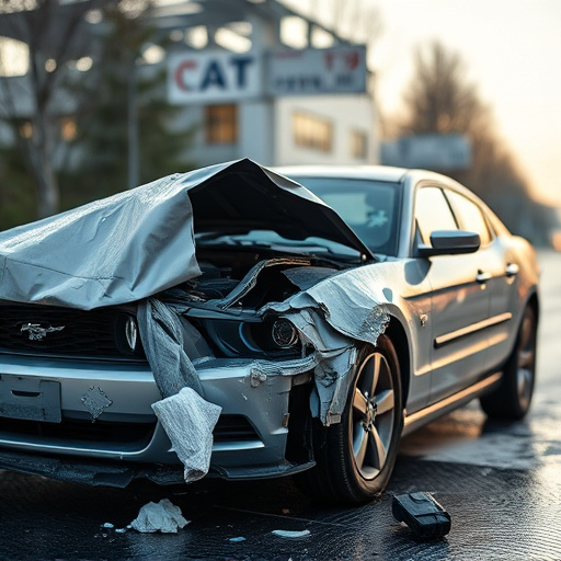 car crash damage