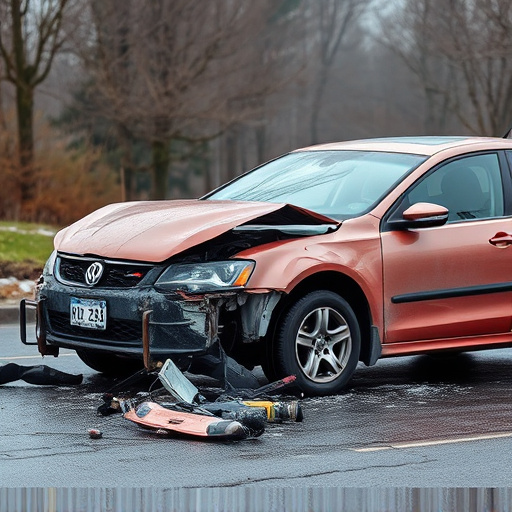 car crash damage