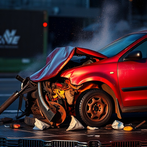 car crash damage