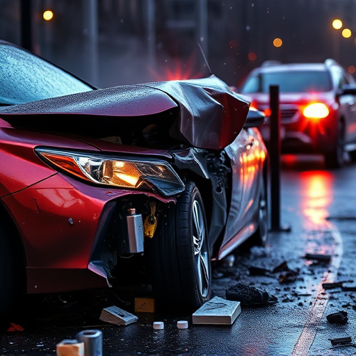 car crash damage