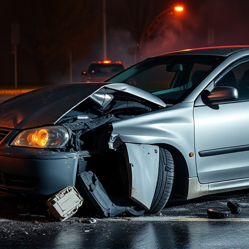 car crash damage