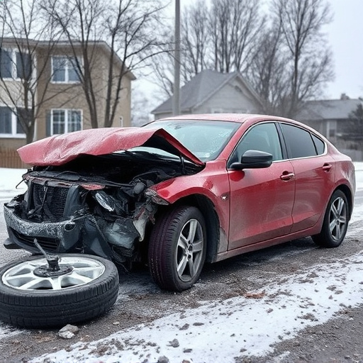 car crash damage