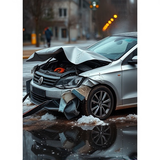 car crash damage
