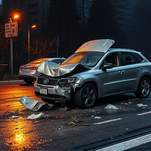 car crash damage