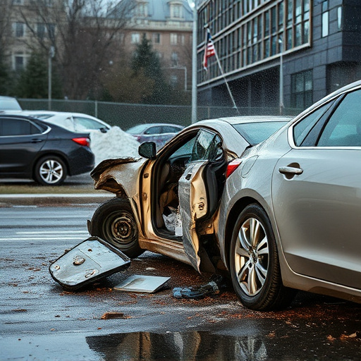 car crash damage