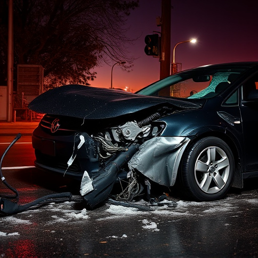 car crash damage