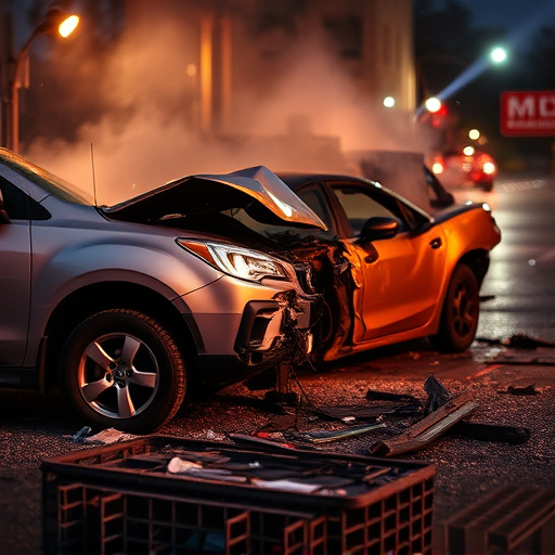 car crash damage