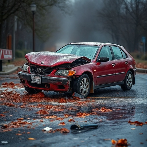car crash damage