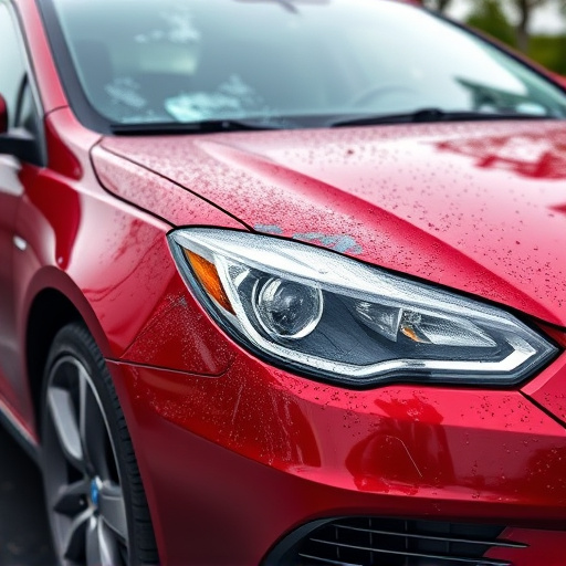 car hail damage repair