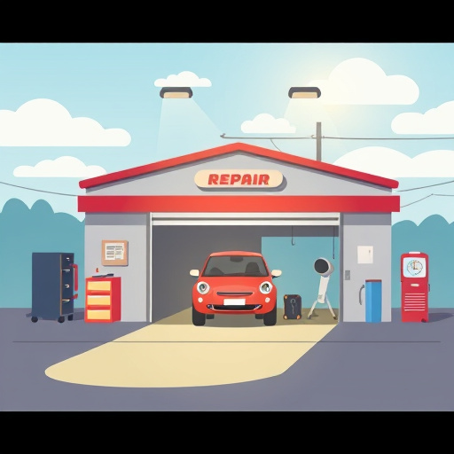 vehicle repair shop