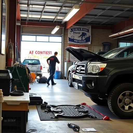 vehicle repair shop
