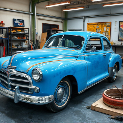 vehicle restoration process