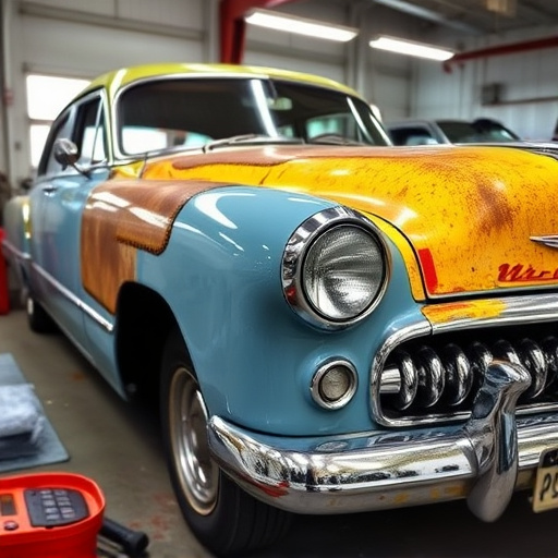 vehicle restoration process