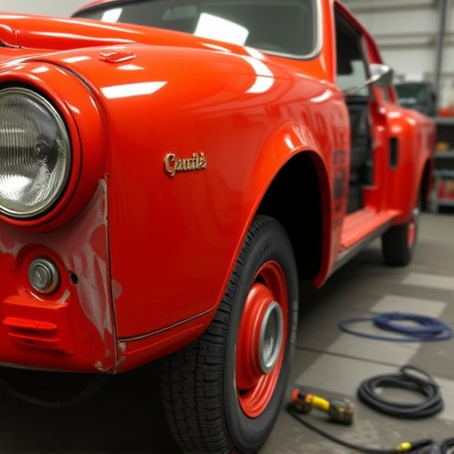 vehicle restoration process