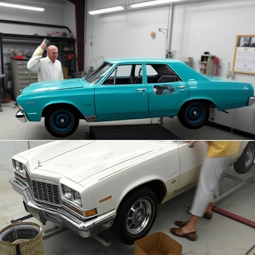 vehicle restoration process