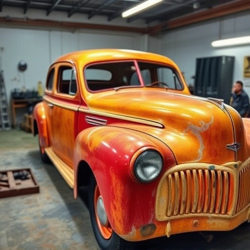 vehicle restoration process