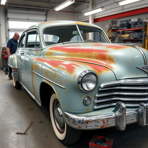 vehicle restoration process