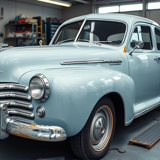 vehicle restoration process