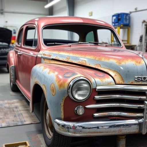 vehicle restoration process