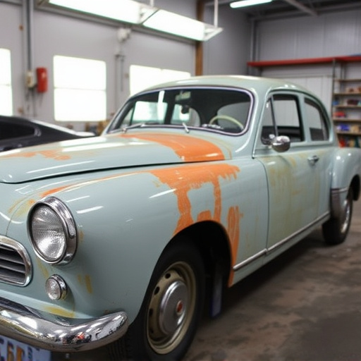 vehicle restoration process