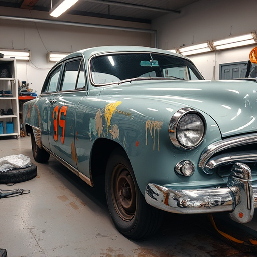 vehicle restoration process