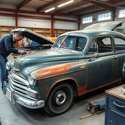 vehicle restoration process