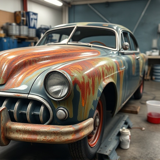 vehicle restoration process