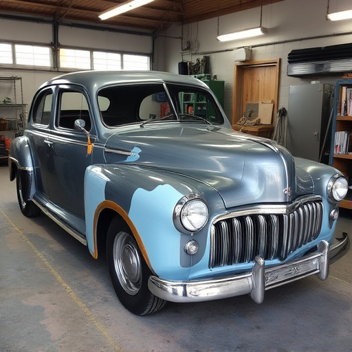 vehicle restoration process