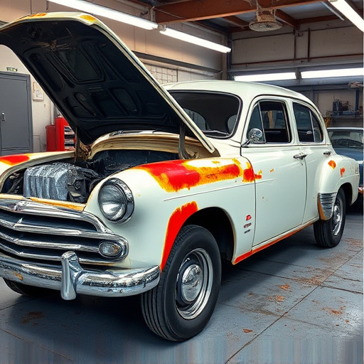 vehicle restoration process