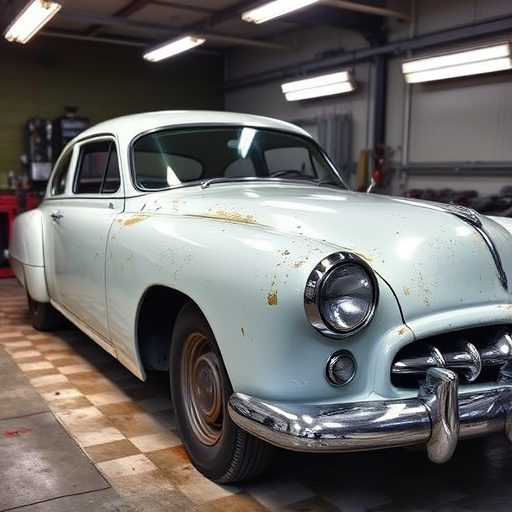 vehicle restoration process