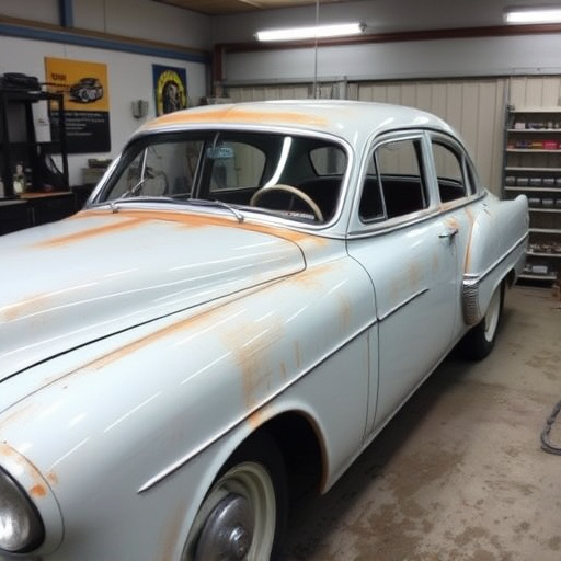 vehicle restoration process