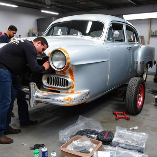 vehicle restoration process