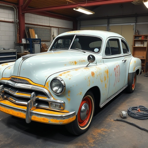 vehicle restoration process