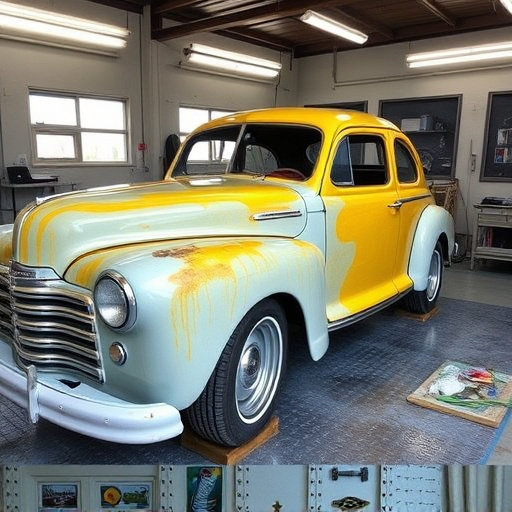 vehicle restoration process