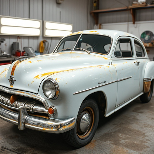 vehicle restoration process