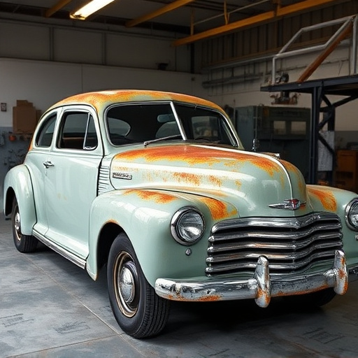 vehicle restoration process