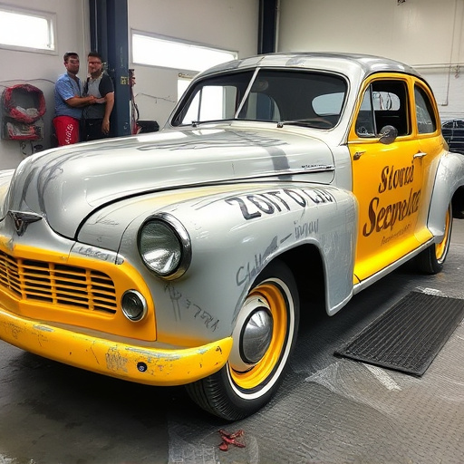 vehicle restoration process