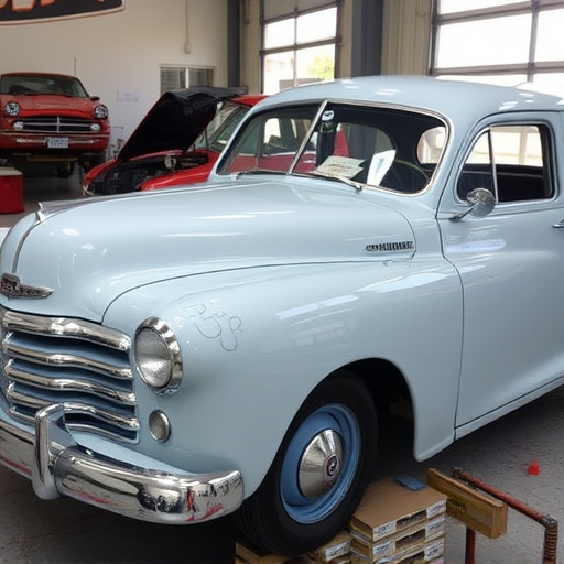 vehicle restoration process