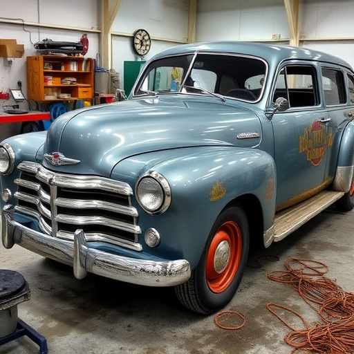 vehicle restoration process