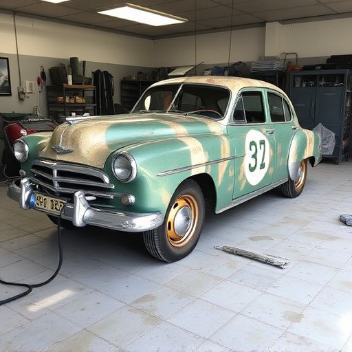 vehicle restoration process