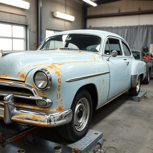 vehicle restoration process
