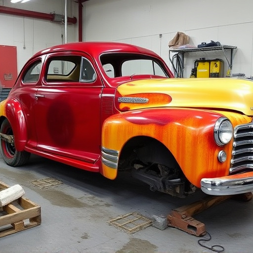 vehicle restoration process